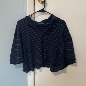 Cropped polo